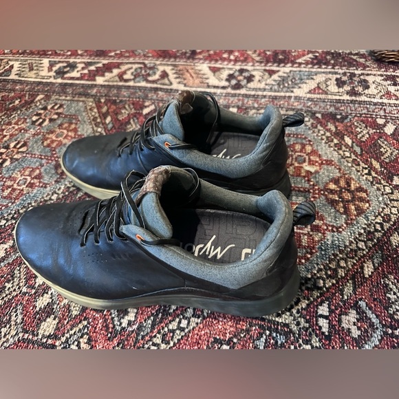 Men’s Black/Gray ECCO Hybrid Golf Shoes, size 11 - Picture 4 of 9